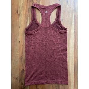 Lululemon Swiftly Tank Cassis Size 2